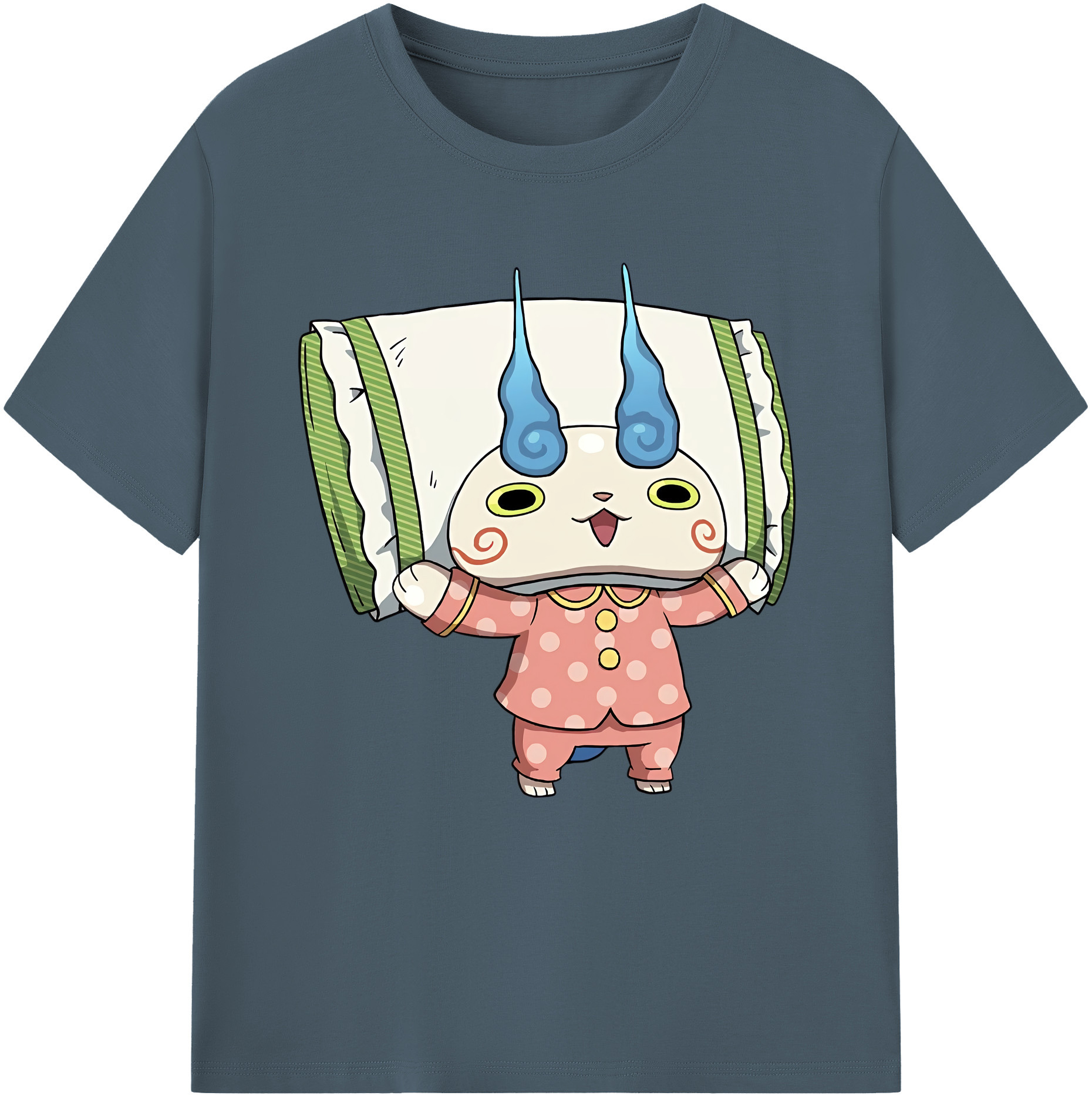 （画像用） 妖怪ウォッチ Yo-kai Watch 綿100％半袖Tシャツ（フロントプリント）